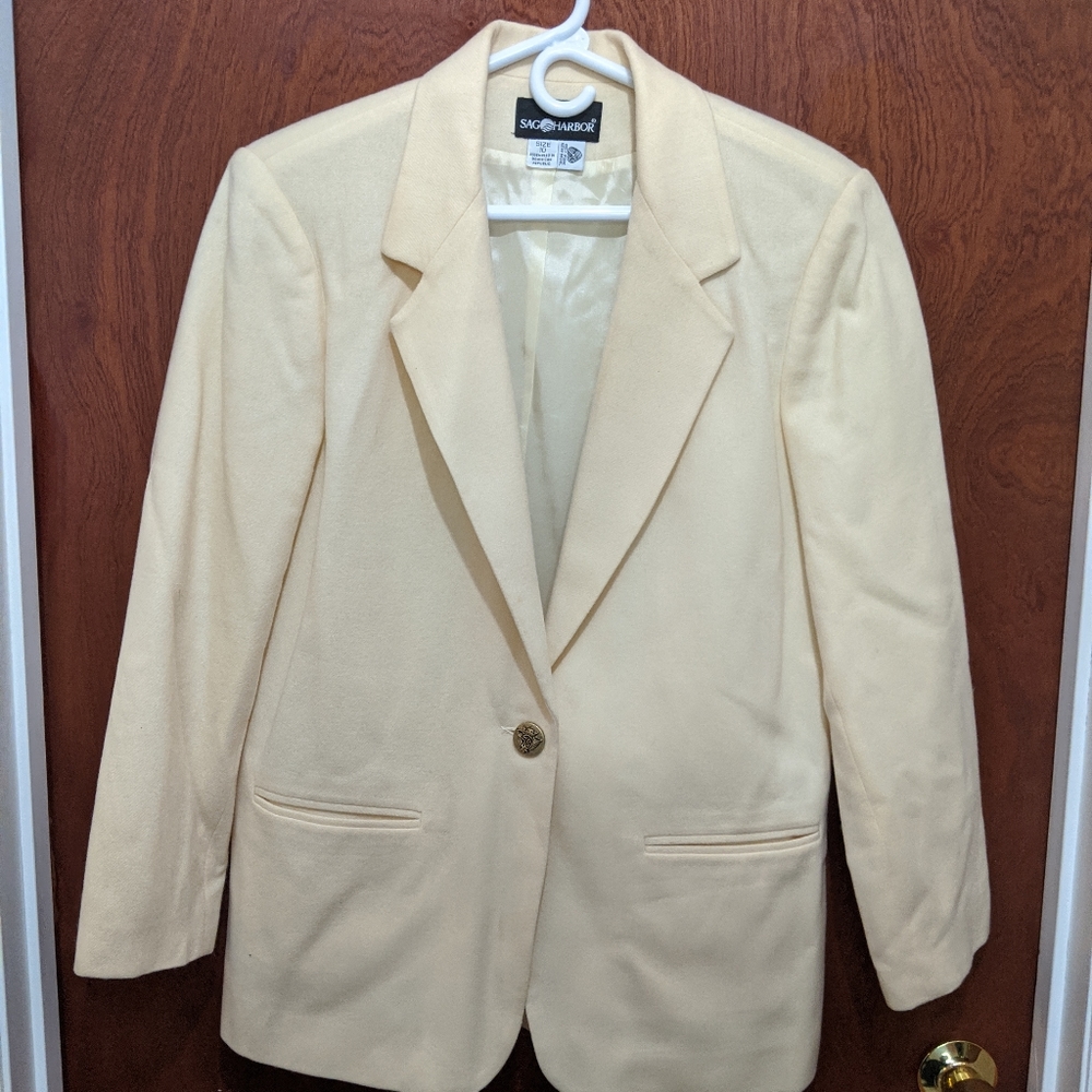 ladies wool blazer